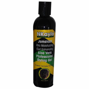 Nkayla Jamaican Xtra Moisturizing Curl Enhancing Aloe Vera Professional Styling Gel